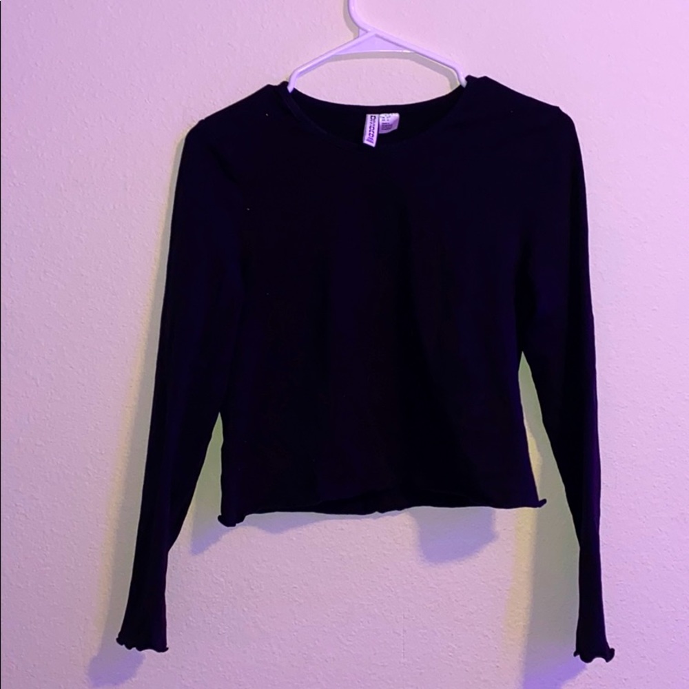 Black Long Sleeve Tee